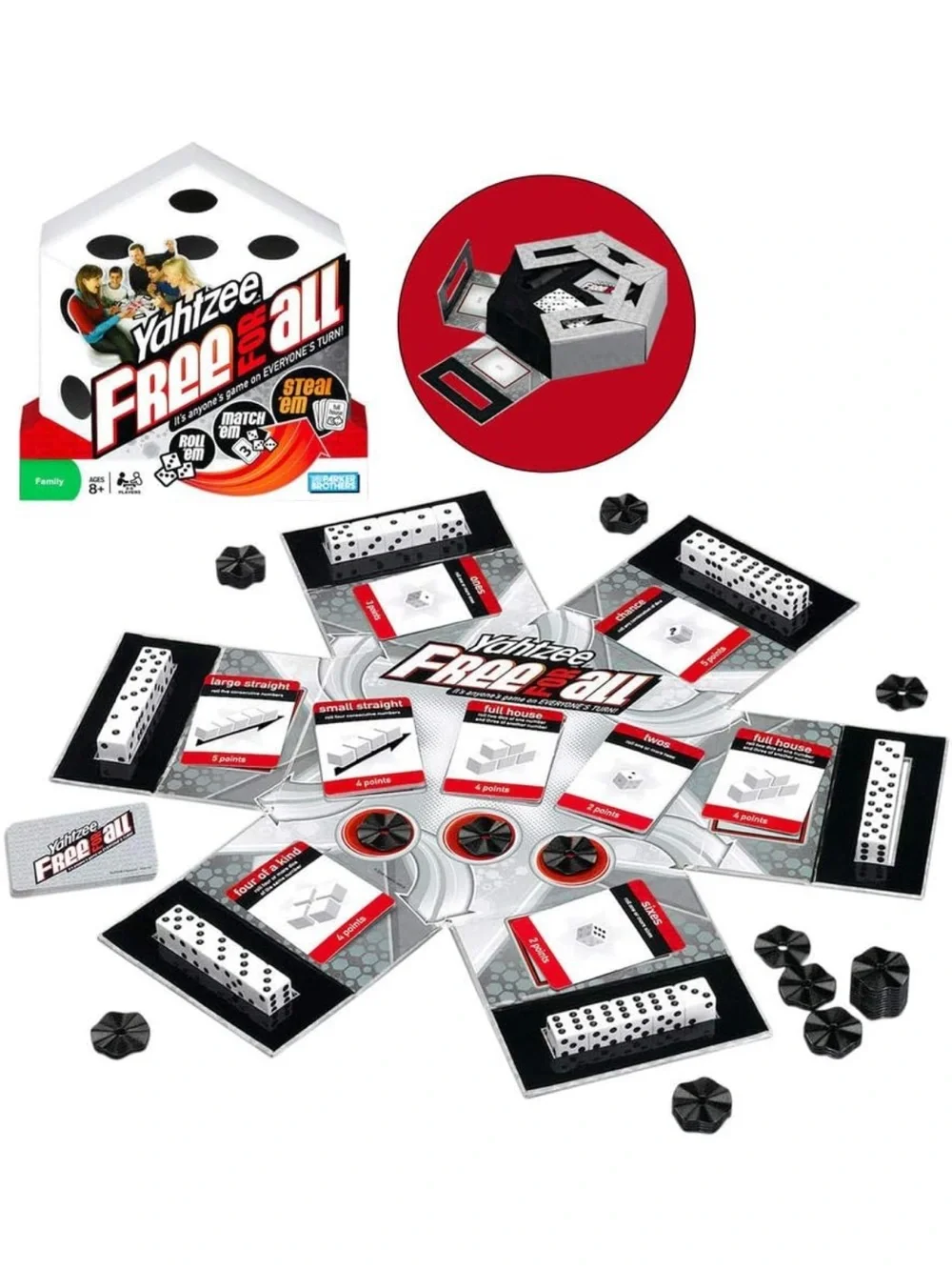 Yahtzee Free for All Board Game New